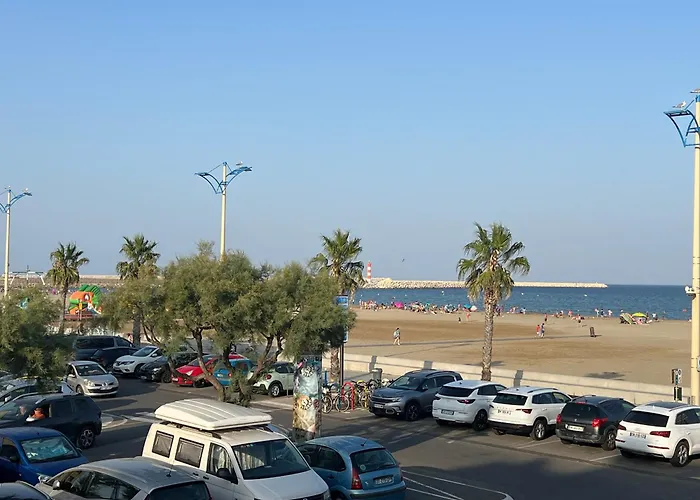 T2 Climatise En Front De Avec Parking - Fr-1-797-13 Apartmán
